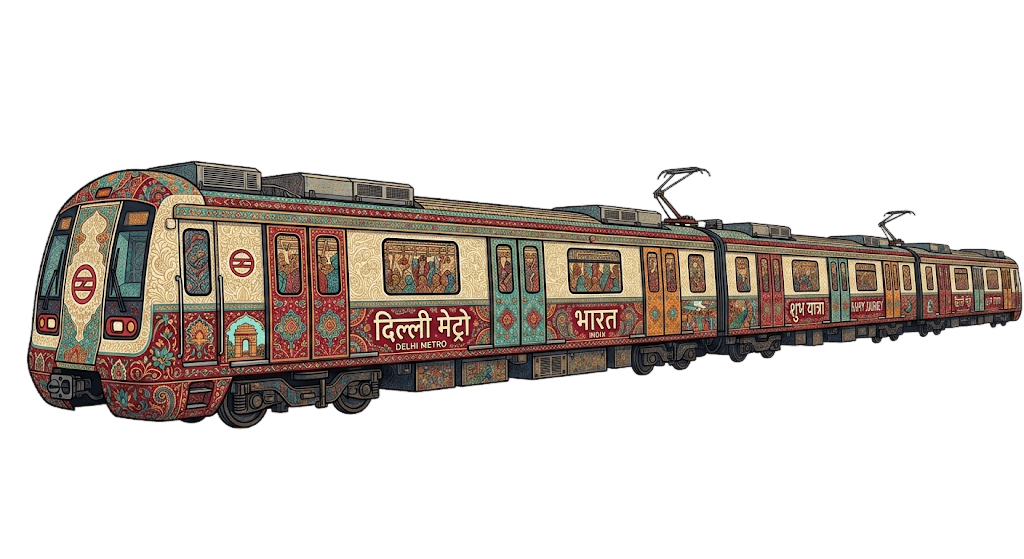 upside down metro train image